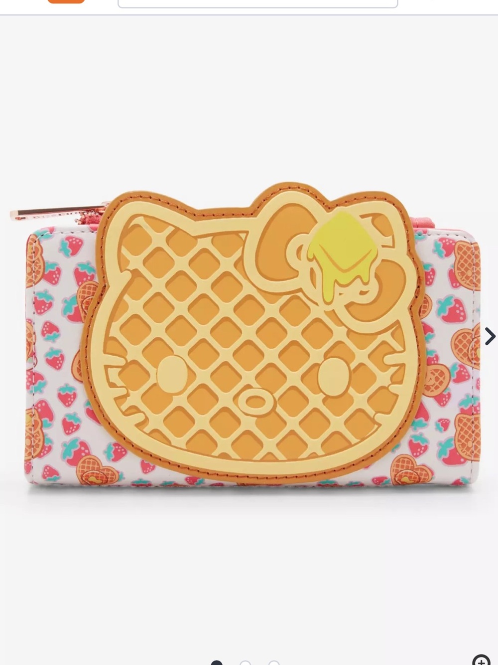 Loungefly - Hello Kitty Breakfast Waffle Flap Wallet